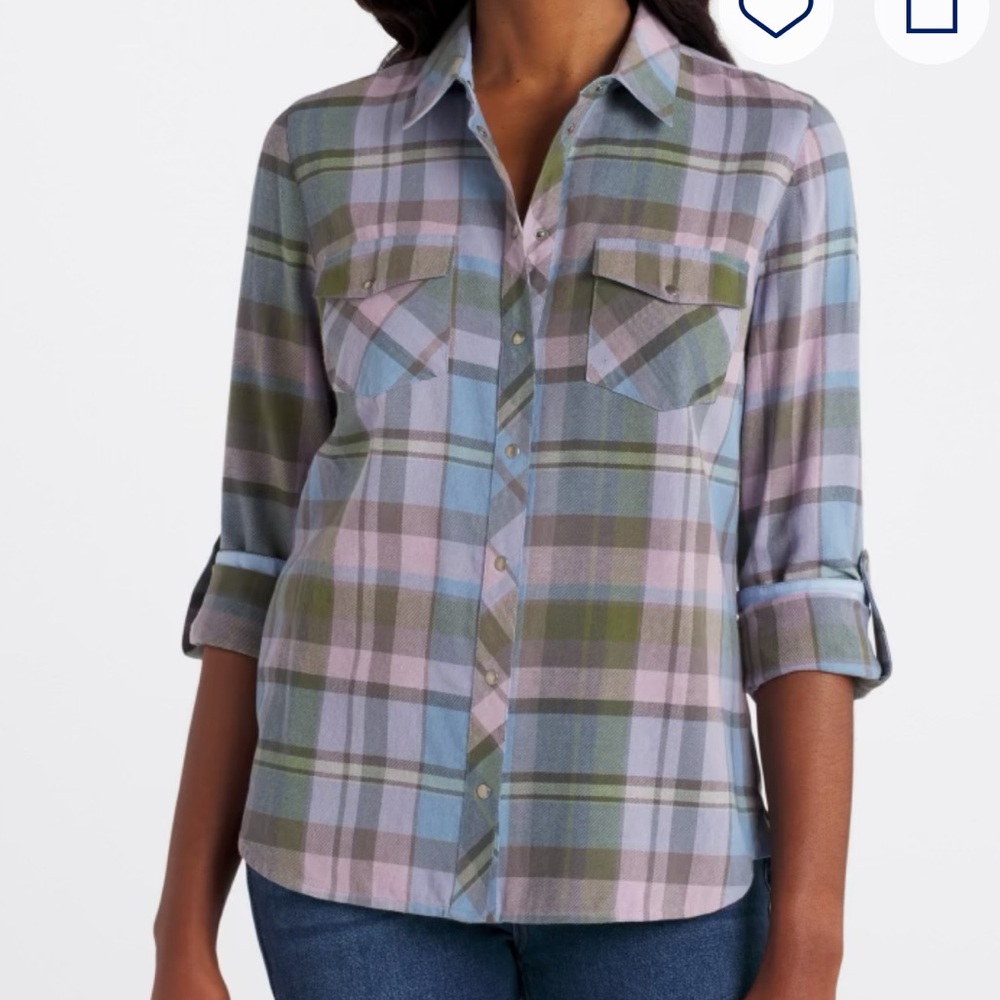 Like new! Boylen Relaxed Button Down Woven Top